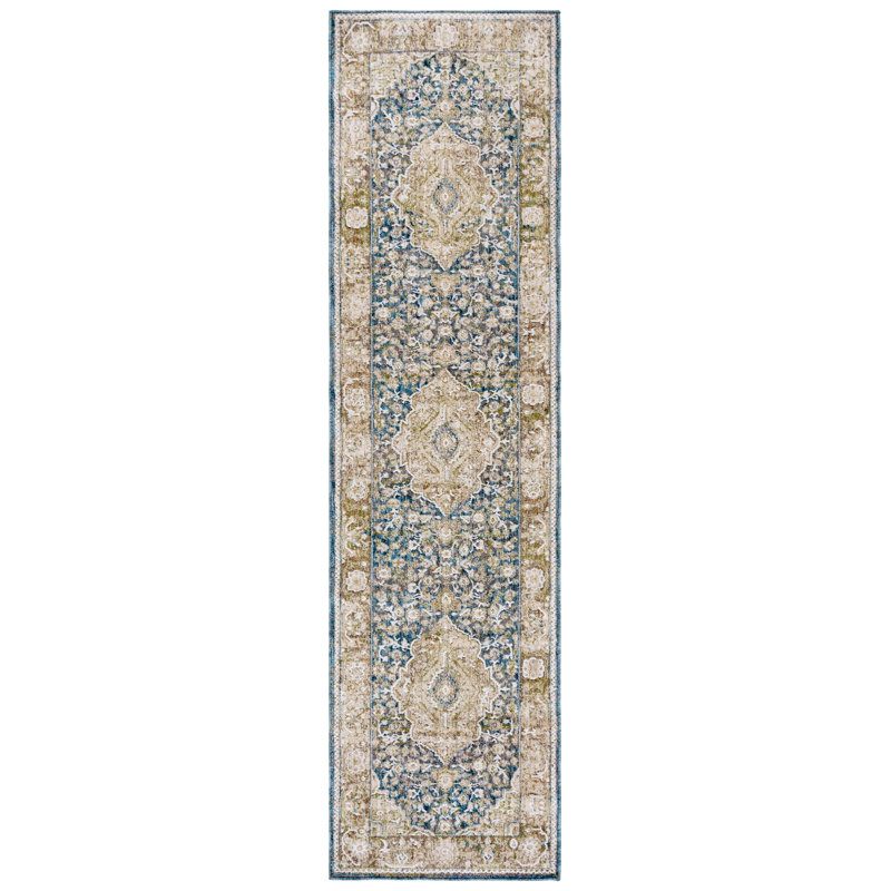 Finley Performance Oriental Indoor Rug, Runner 2'2" x 8'