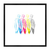 Four Suits Print