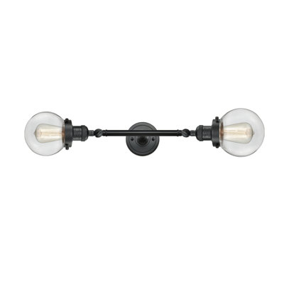 Éclairage de salle de bain à intensité variable 2 lumières Clementina