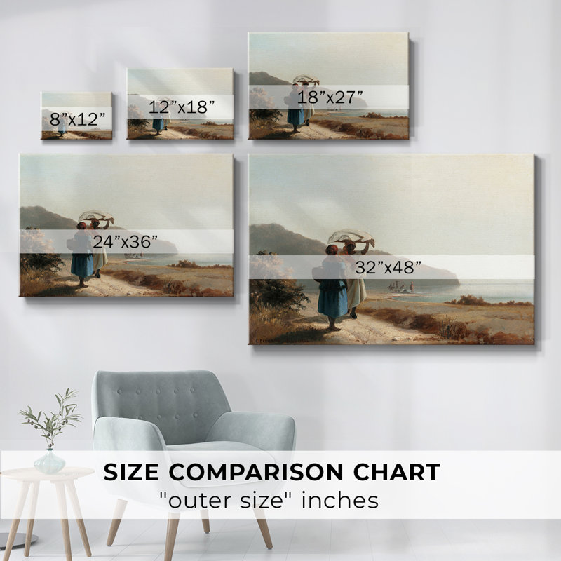 " Vintage Landscape -CIX ", 13" H x 19" W x 1.5" D, Wrapped Canvas