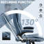 Blue Office Chair With Adjustable Seat & Vibration Massage - Support Your Back High And Reclining Functions Improve Posture Relaxation