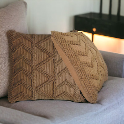 Connerville Geometric Square Cushion