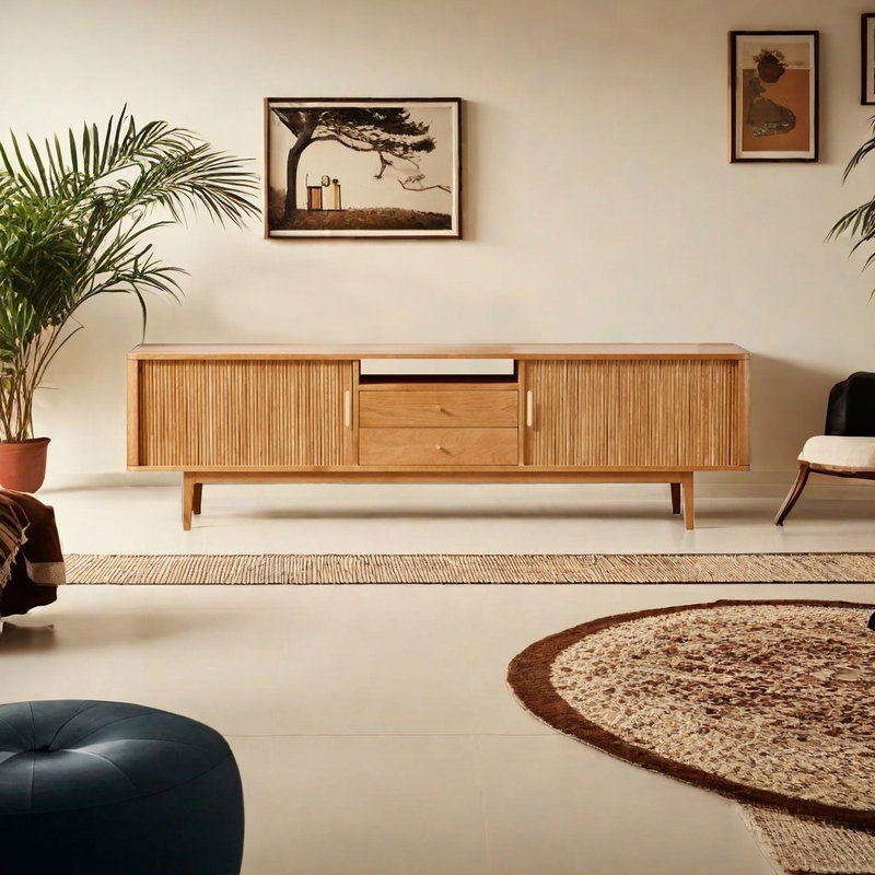 Meuble télé de luxe de style américain