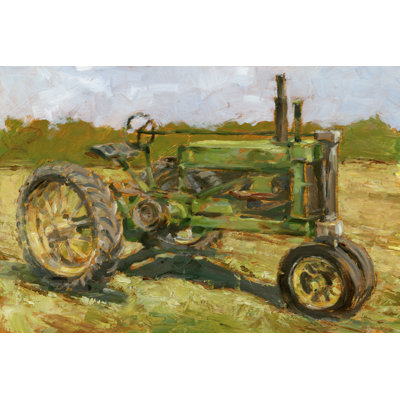 «Rustic Tractors I» par Ethan Harper - impression sur toile tendue