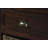 Rustic Storage Cabinet, 2 Drawers & 4 Rattan Baskets, Farmhouse Style-1423999894