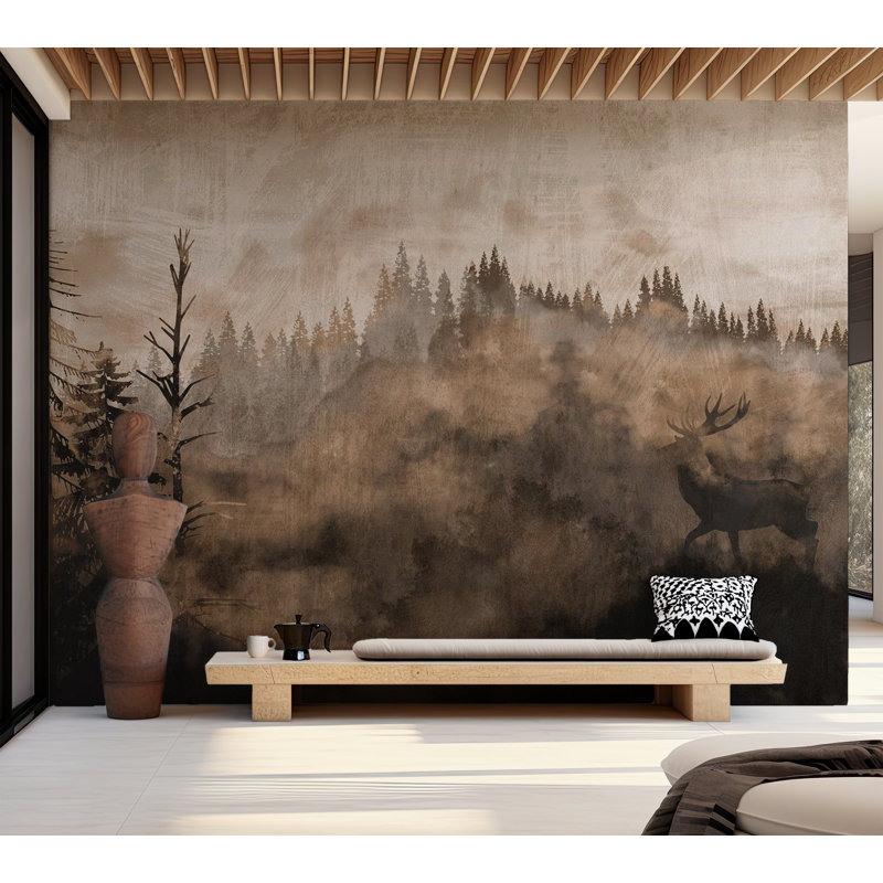 Papier peint paysage - Memory Of The Wild, L 124 po x l 177 po