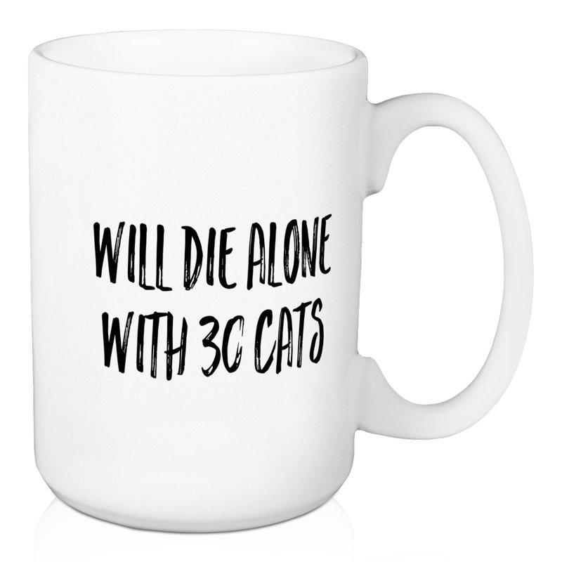 Peut monomouler avec 30 chats. tasse à café Chappel