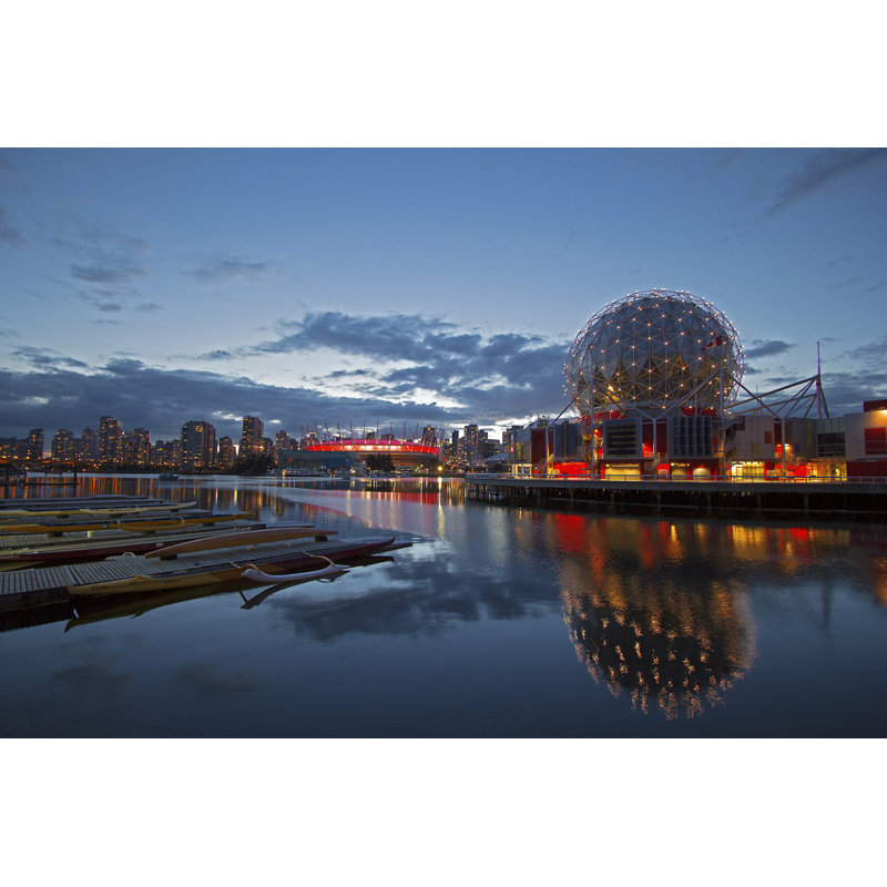 Horizon de la ville de Vancouver, H 24 po x l 36 po