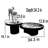 Retro Round Coffee Table Set