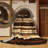 Washable Sand Dark Brown Striped Area Rug-967183376