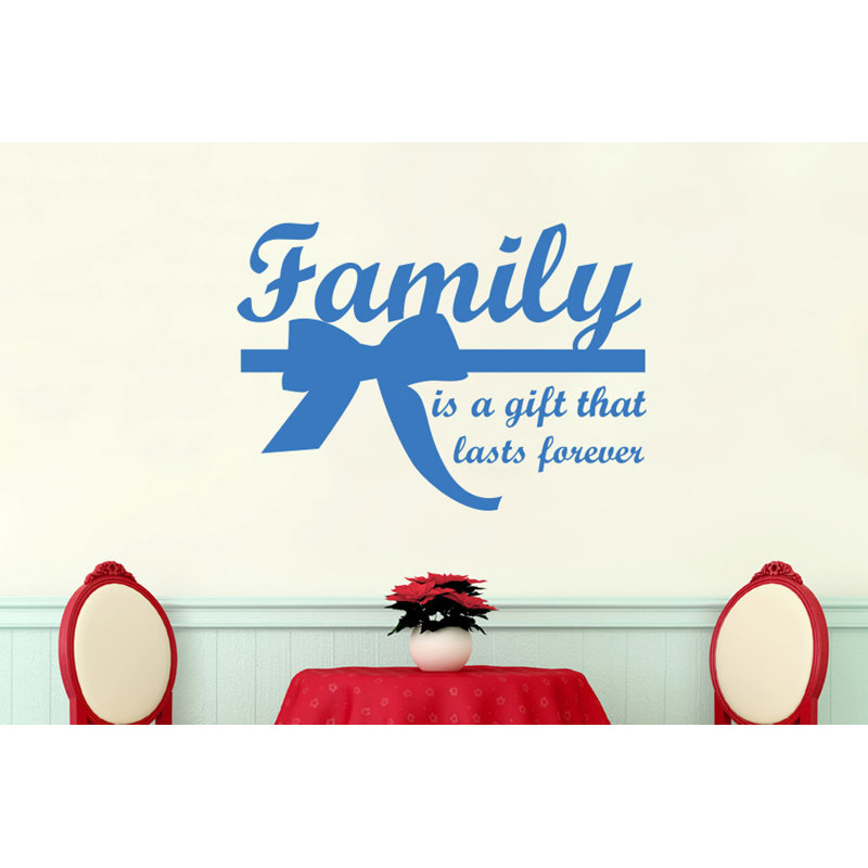Wall Decal, Medium, Blue
