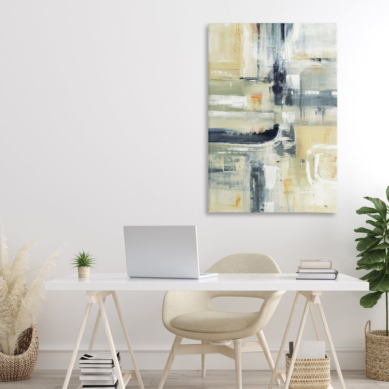 Toile neutre neutre, design par Lisa Ridgers, H 30 po x l 20 po
