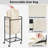 Metal Frame Laundry Cart