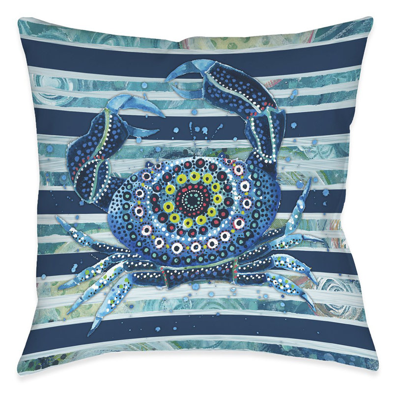 Oreiller crabe bleu océan BOC, Oui