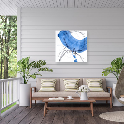 Iris Lehnhardt Blue Outdoor  Canvas