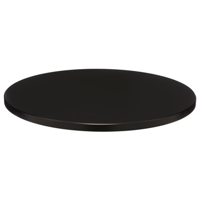 Round Indoor Powdercoated Wood Table Top