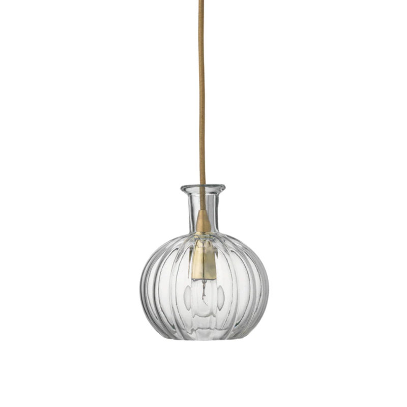 Mini-luminaire suspendu 1 lumière Portree Carafe