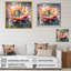 Impression sur toile encadrée «Rozalja Orange Green Cactus Flower III - Cactus»-88530858-110956201-119332183