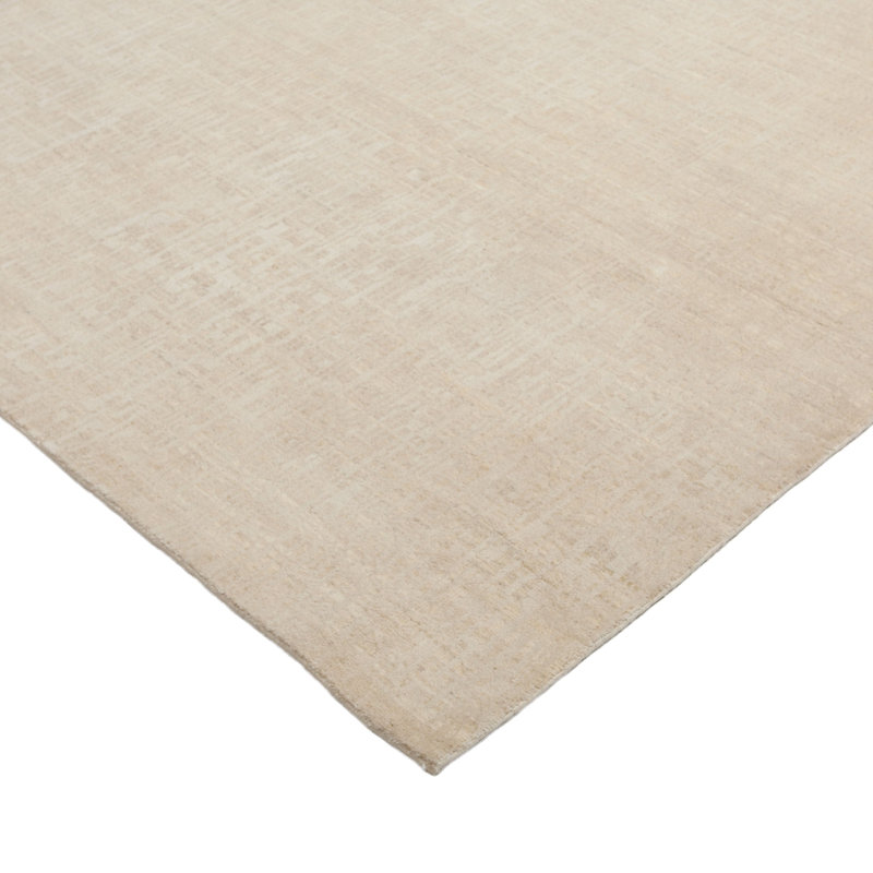 Transitional Wool/Silk Rug - 4' x 7'