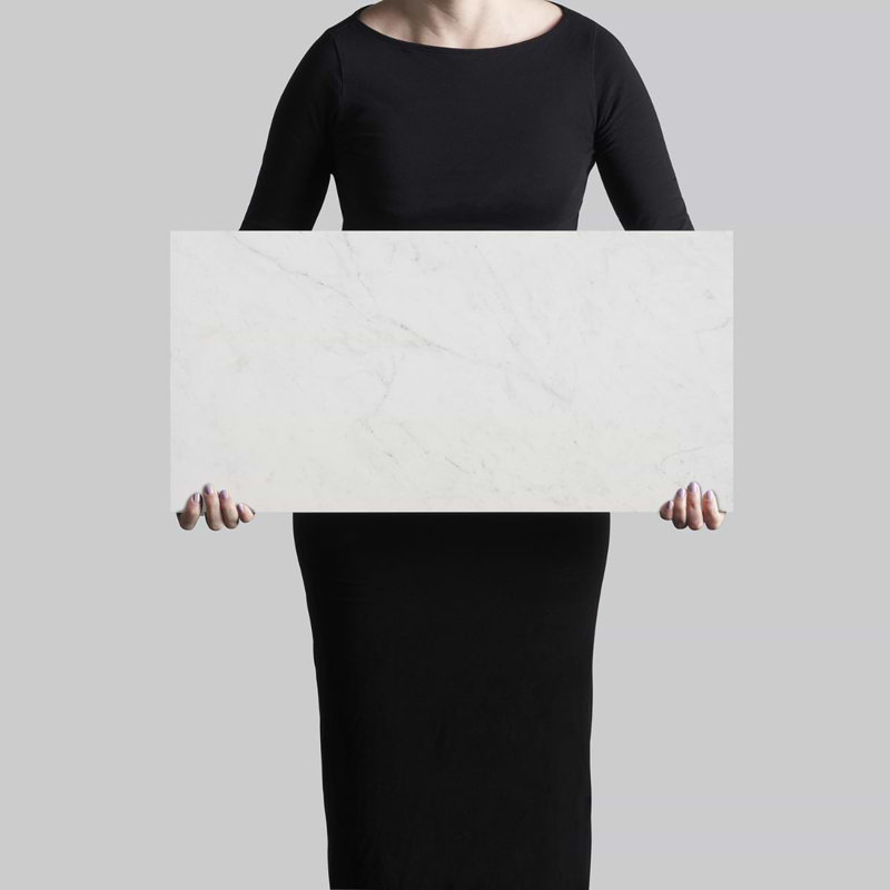 Dreamstone 12X24 Matte Porcelain Tile, Carrara Giola Matte