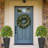 24" UV-Resistant Artificial Topiary Boxwood Ball Trees