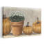 Art mural de fleurs et citrouilles II-129001795