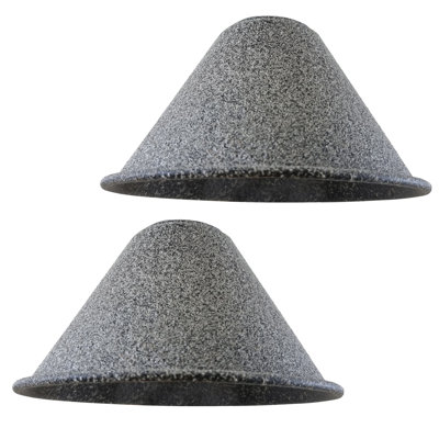 Ashkhen 10cm H Metal Pendant Shade ( Uno ) in Purple Stone