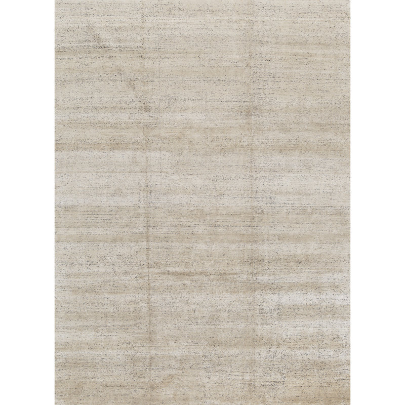 Hand-Knotted High-Quality Gold Area Rug
