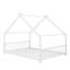 Structure de lit en métal avec toit classique-129109604