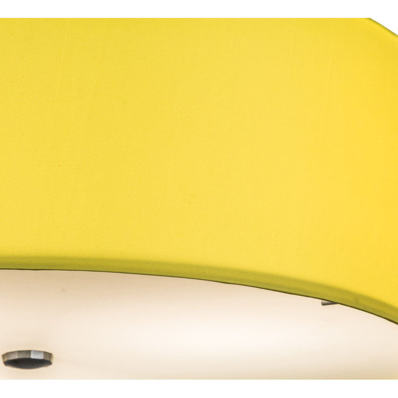 Cilindro Play 3 - Light Chandelier, 128" H x 23" W x 23" D, Yellow