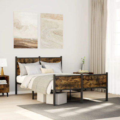 Vidaxl Metal Bed Frame Without Mattress 