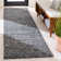 Elle Area Rug in Dark Gray