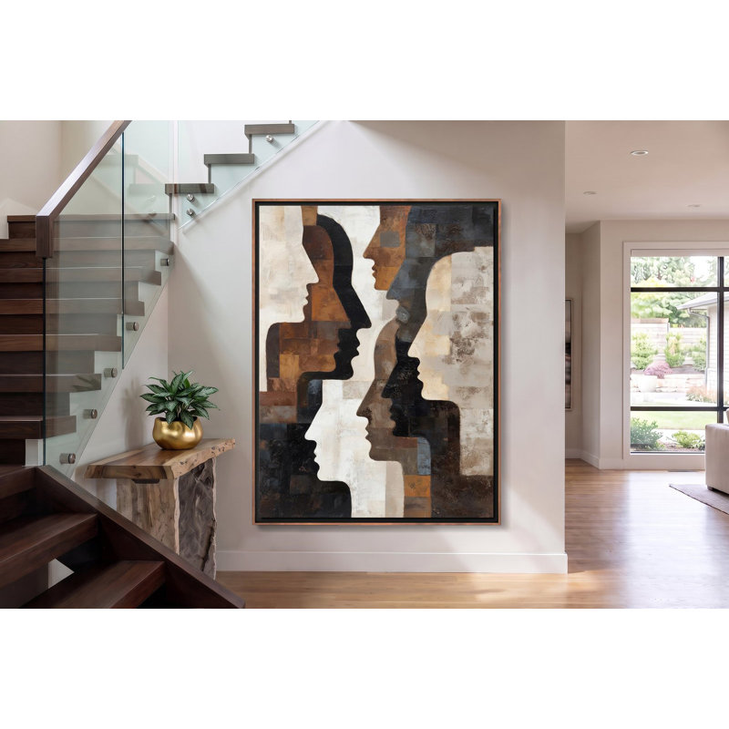 The Collective Mind, 30" H x 40" W