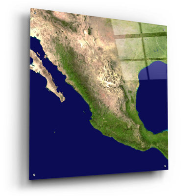 «Earth as Art: Mexico and Central America», art mural en verre acrylique
