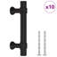 Metro Lane Cabinet Handles 10 Pcs Black 64 Mm Stainless Steel-696326658-696326671