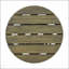Table d'appoint d'extérieur en bois d'acacia durable, conception ronde pour patio, balcon et cour arrière-1214297118