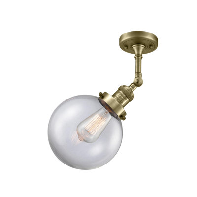 Applique murale pour salle de bain 1 lumière Clementina