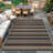 2x6 Jute Runner Rug – Washable, Non-Slip, Woven Carpet for Kitchen, Entryway, Bathroom, Laundry Room (Brown)-522008211