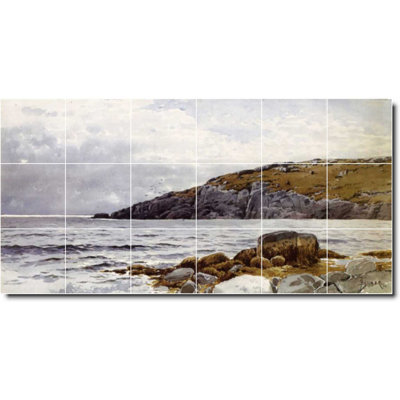 Carreau de céramique décorative 48 po x 24 po 8 po x 8 po