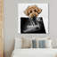 Poodle Glam - Impression sur toile-67762567-67762566