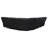 Drumrankin Leather Dual Power Reclining Sectional Sofa Black