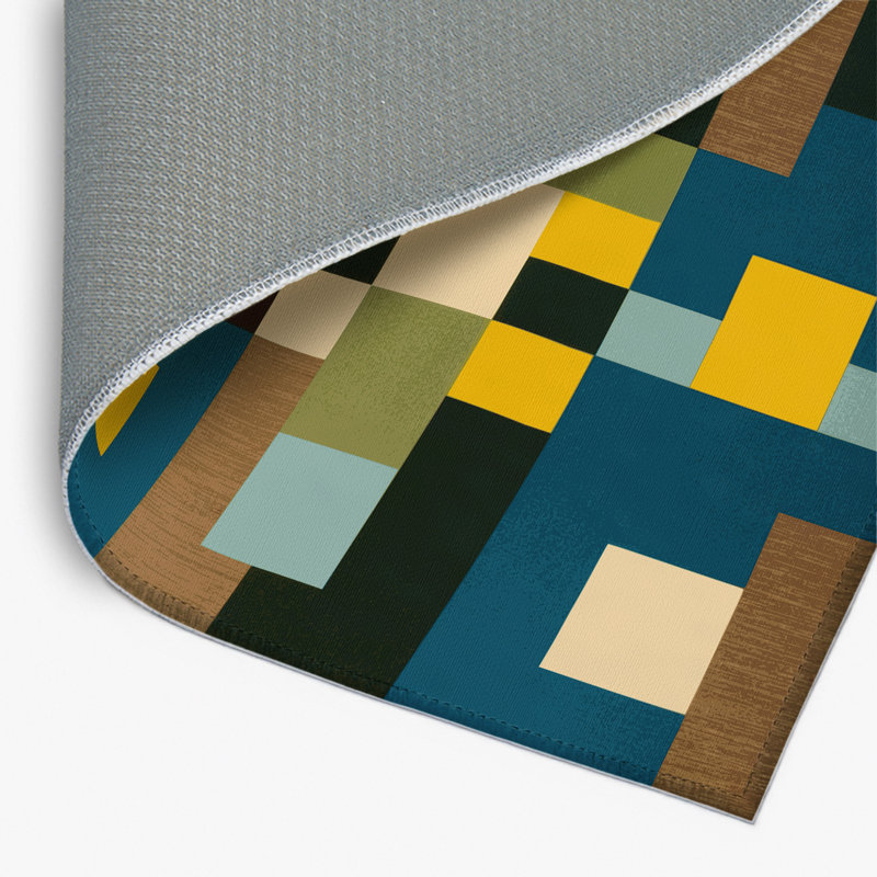 Tapis intérieur et extérieur Block Spectrum, Rectangle 9 pi x 12 pi