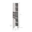 Boston Particle Board Freestanding Linen Cabinet-99212636