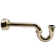 Freestanding Pedestal Sink Supply Kit with P-Trap and Cross Handles