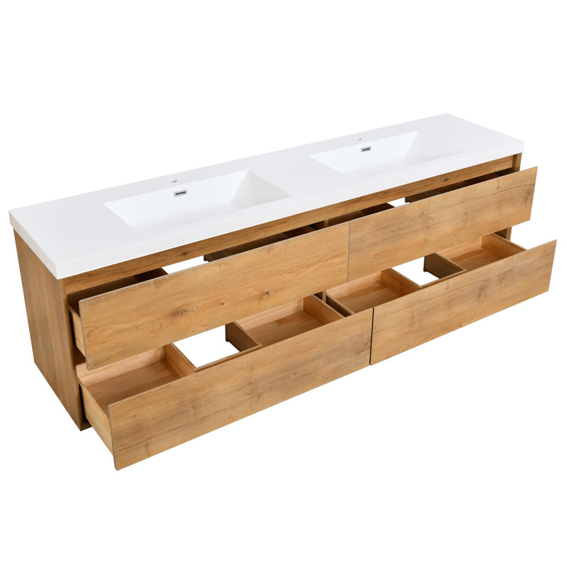 Meuble-lavabo élégant, 84"