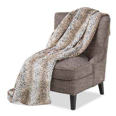 Fusion Animal Print Throw Blanket