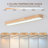 37.4 inch 3000K-6000K LED 5CCT Flush Mount Light