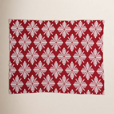 Knitted Throw Blanket
