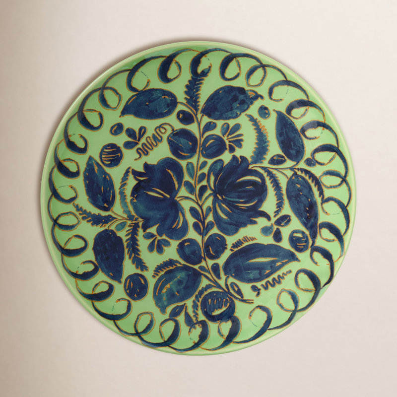 Amalfi Dinner Plate - 10.6", Green