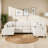 U-Shaped Sectional Sofa With Storage And USB Ports-679831699